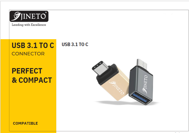 USB TO Type-C OTG adapter